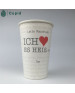 disposable Custom logo printed coffee paper cups